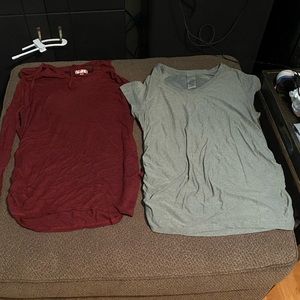 Maternity shirts